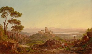 Ruinen in Narni, Italien 1875 von Jasper Francis Cropsey