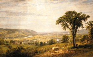 Wyoming Valley, Pennsylvania, 1864 von Jasper Francis Cropsey