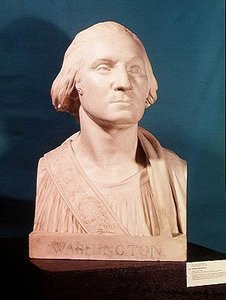 Büste von George Washington (1732-99) ca. 1785 von Jean Antoine Houdon