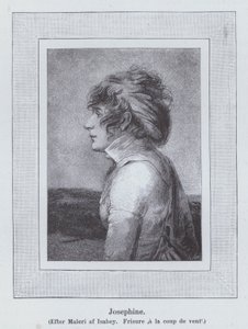 Josephine Beauharnais, erste Frau von Napoleon I. von Jean Baptiste (after) Isabey