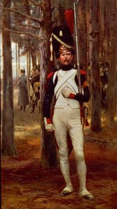 Fußgrenadier der Kaiserlichen Garde, von Edouard Detaille