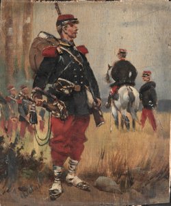 Soldaten von Jean Baptiste Edouard Detaille