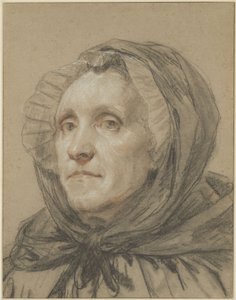 Porträt der Mutter des Künstlers von Jean-Baptiste Greuze