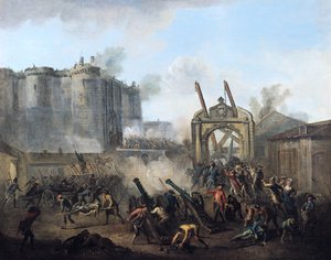 Der Sturm auf die Bastille am 14. Juli 1789