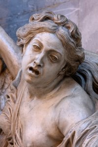Pfarrkirche Saint-Thomas, Das Mausoleum des Marschalls von Sachsen, Detail, Straßburg von Jean Baptiste Pigalle