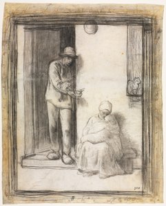 Das kranke Kind von Jean-Francois Millet