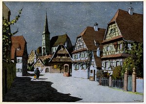 Mein Dorf, die, die nicht vergessen: Die Nacht von Jean Jacques (1873 1951) Waltz