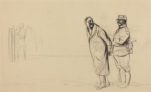 An der Front von Vincennes. Bolo Pacha, um 1914-1919
