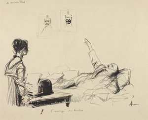 In Versailles. Der Gesandte der Deutschen von Jean-Louis Forain