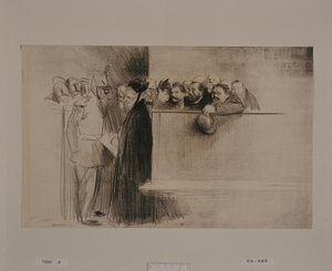 Die Audienz (3. Platte) von Jean-Louis Forain