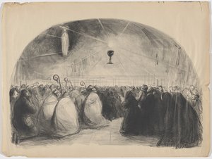 Lourdes, 1914, 25. Internationaler Eucharistischer Kongress von Jean-Louis Forain
