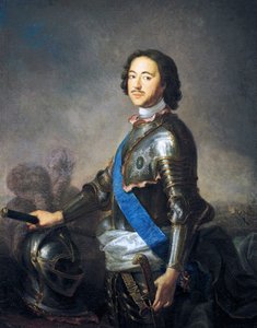 Porträt von Peter I., bekannt als Peter der Große