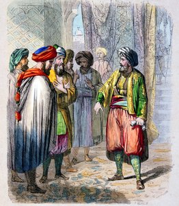 Mehemet Ali erhält Nachrichten von der Kampagne seines Sohnes in Arabien