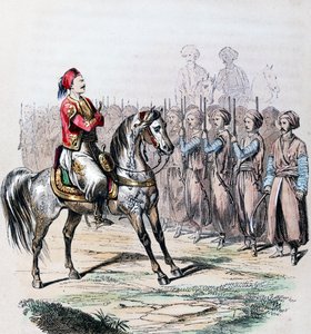 Suleiman Pasha al-Faransawi (Suleiman Pasha, Soliman Pacha) von Jean Adolphe Beauce