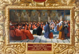 Philipp IV. der Schöne gründet das Parlament in Paris im Jahr 1303