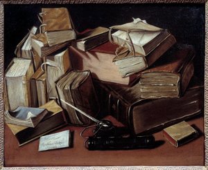 Stillleben mit Büchern