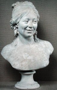 Büste von Madame Houdon, 1786 von Jean Antoine Houdon