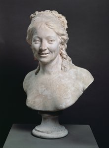Porträtbüste von Madame Houdon, der Frau des Künstlers, 1786 von Jean Antoine Houdon