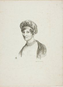 Porträt einer Frau mit Turban