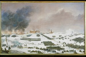 Die Schlacht von Eylau von Jean Antoine Simeon Fort