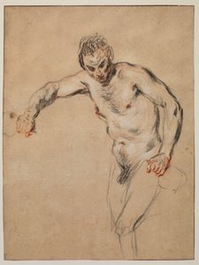 Satyr, der Wein einschenkt, 1717
