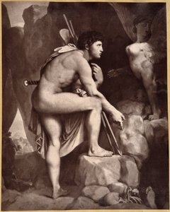 Ödipus mit Sphinx nach Ingres von Jean Auguste Dominique (after) Ingres