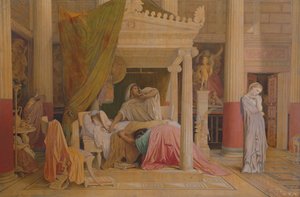 Antiochus und Stratonike, 1840 von Jean Auguste Dominique Ingres