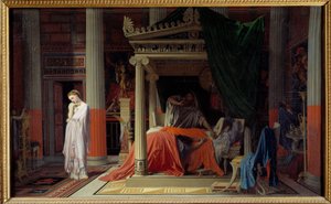 Die Krankheit des Antiochus oder Antiochus und Stratonike von Jean Auguste Dominique Ingres