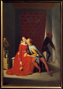 Francesca Da Rimini und Paolo Malatesta von Jean Auguste Dominique Ingres