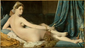 Große Odaliske von Jean Auguste Dominique Ingres