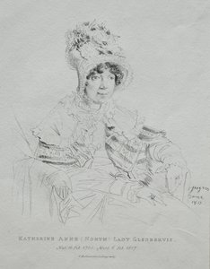 Katherine Anne Lady Glenbervie von Jean Auguste Dominique Ingres