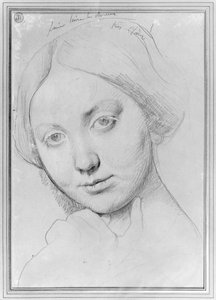 Louise de Broglie, Gräfin von Haussonville, ca. 1842 von Jean Auguste Dominique Ingres