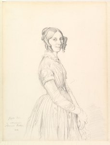 Madame Armand Bertin, geborene Marie-Anne-Cécile Dollfuss von Jean Auguste Dominique Ingres