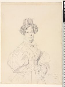 Madame Désiré Raoul-Rochette, 1830 von Jean Auguste Dominique Ingres