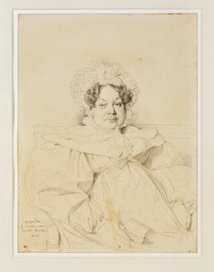 Mme. Louis-Francois Bertin von Jean Auguste Dominique Ingres