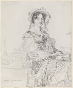 Mrs. Charles Badham von Jean Auguste Dominique Ingres