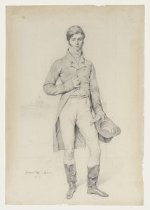 Porträt von Lord Grantham von Jean Auguste Dominique Ingres