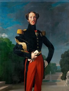 Prinz Ferdinand Philippe, Herzog von Orléans 1810-1842 von Jean Auguste Dominique Ingres