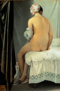 Der Badende, bekannt als der Valpincon-Badende von Jean Auguste Dominique Ingres