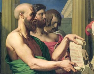 Die griechischen Tragödiendichter, Studie für 