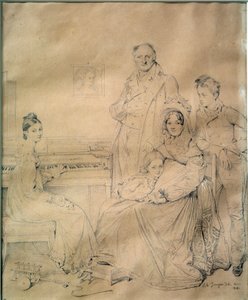 Die Familie Stamaty von Jean Auguste Dominique Ingres