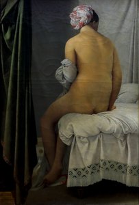 Die Badende (die Valpinçon-Badende) von Jean Auguste Dominique Ingres