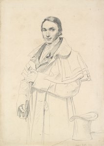 Dreiviertel-Porträt von Jean-Francois-Antoine Forest, 1823 von Jean Auguste Dominique Ingres
