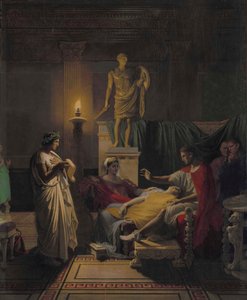 Vergil liest aus der Aeneis, 1864 von Jean Auguste Dominique Ingres