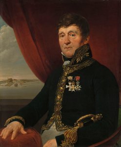 Jan Blanken Jansz., Superintendent der Wasserwerke von Jean Augustin Daiwaille