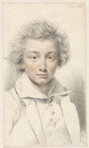 Porträt eines jungen Mannes von Jean Augustin Daiwaille