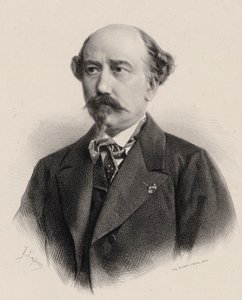 Porträt des Komponisten Aimé Maillart 1817-1871