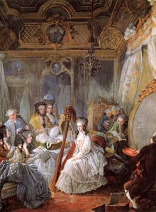 Jean-Baptiste-André Gautier-Dagoty porträtiert die Königin in ihrem Zimmer