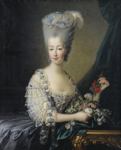 Prinzessin Maria Theresa von Savoyen 1756-1805, Gräfin von Artois von Jean Baptiste André Gautier Dagoty