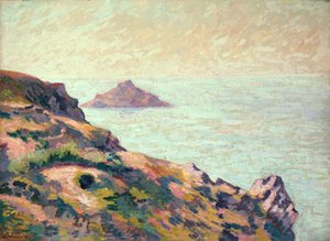 Küste von Val Andre von Jean Baptiste Armand Guillaumin